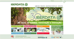 Desktop Screenshot of iberdata.pt